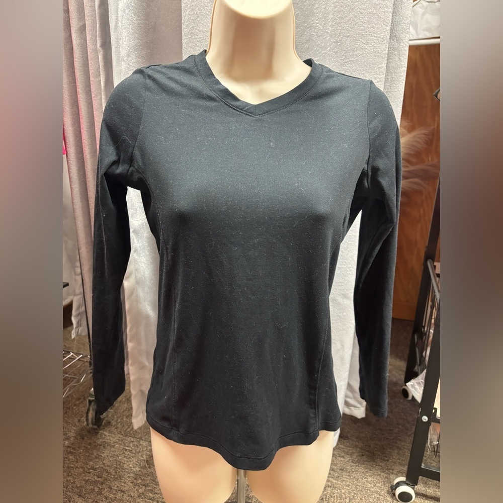 Black Long Sleeve Women's Top
